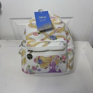 Disney‎ Danielle Nicole Rapunzel Tangled Mini Backpack NWT Embroidered Hair